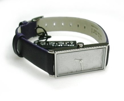 Serie I Damask B Art dames horloge rechthoekig